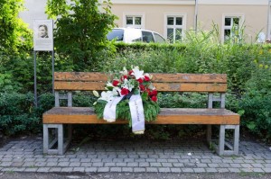 Gedenken an Emil Wendland in Neuruppin (Foto: Opferperspektive)