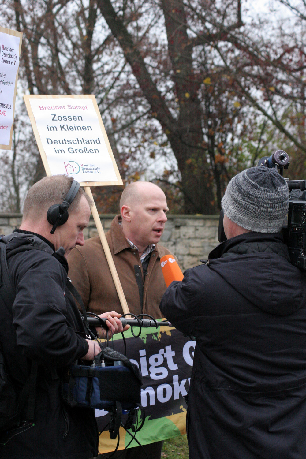 Prozess in Zossen: Bürgerinitiativen-Sprecher Jörg Wanke im Interview (Foto: Danny Frank)