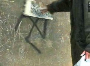 Hakenkreuz-Schmiererei