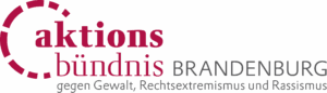 Logo Aktionsbündnis gegen Gewalt, Rechtsextremismus und Rassismus Brandenburg